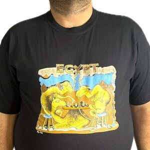 EGYPT - shisha smoking camels playing chess Size XL
